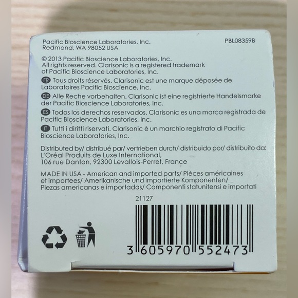 CLARISONIC Rare Set of Two Deep Pore Cleansing Brush Heads (BNIB, NWT) - Picture 8 of 9